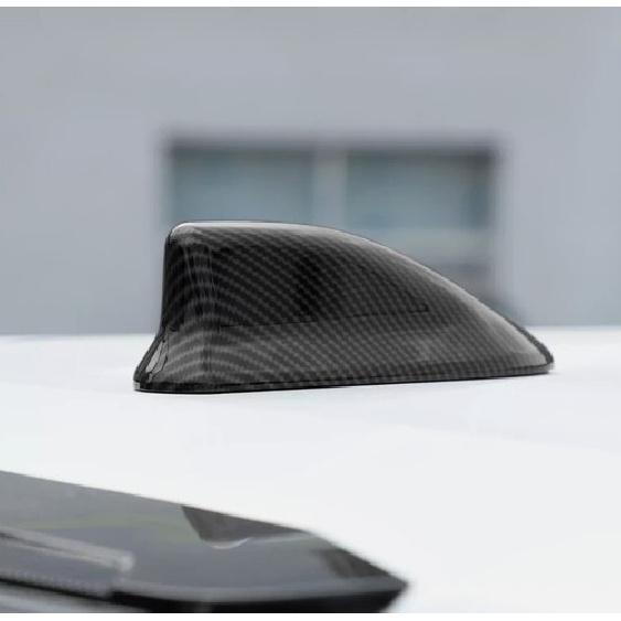 For Toyota Tacoma 2024-2025 Carbon Fiber Shark Fin Roof Antenna Cover Trim Cap