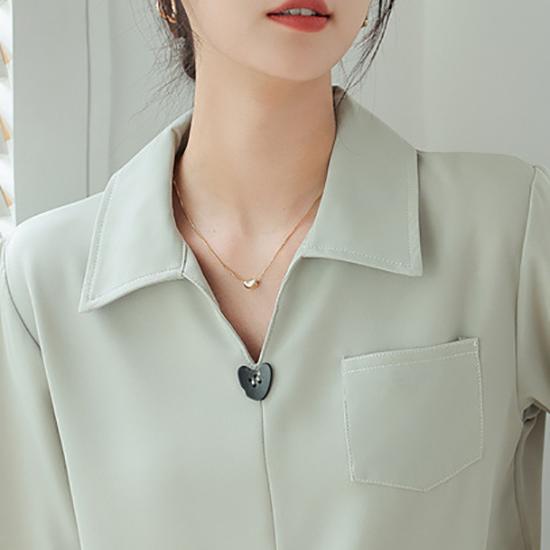 Французская шифоновая рубашка с v-образным вырезом и короткими рукавами, летняя блузка, женская повседневная рубашка с темпераментом