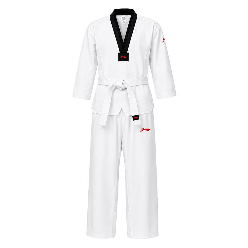 Men's Li-Ning Taekwondo Uniforms Unisex Raw White Moderate