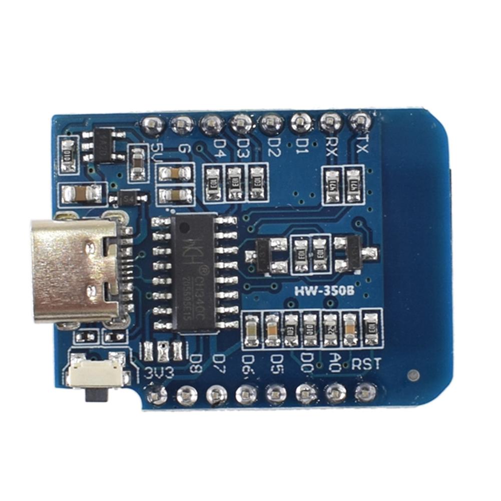1-10 шт. WeMos D1 Mini ТИП-C ESP8266 ESP-12F CH340G V2 Модуль NodeMCU Lua D1 Mini Плата разработки WiFi с пинами для Arduino