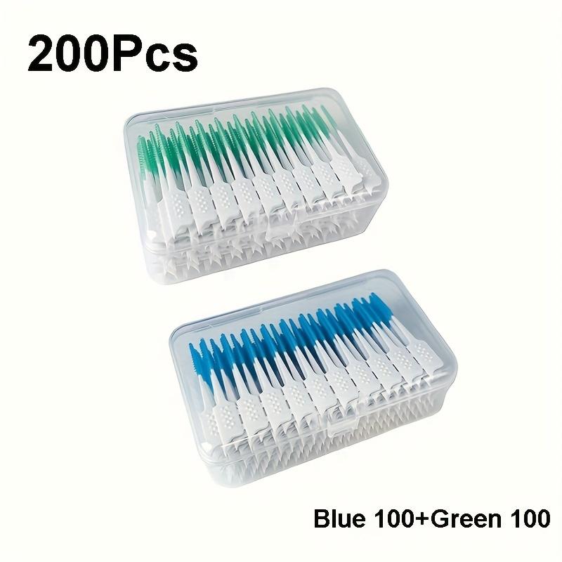 40200 Units Soft Glue Interdental Brush Interdental Brush Interdental Brush Orthodontic Specific Gap Brush Disposable