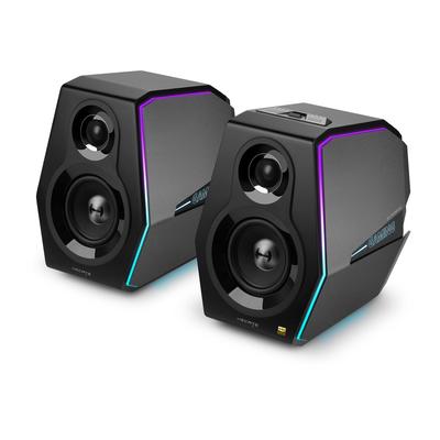Edifier Hecate Gaming Speaker G5000 Выходная мощность 88 Вт Высокое разрешение Совместимость с Qualcomm aptX HD и RGB-подсветкой Черный Авторизованный дистрибьютор [Bluetooth/USB