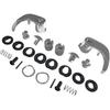 2Set Chrome Locking Vent Window Handle Fit for Chevrolet GMC Trucks 1973-1994, Fits for OEM Part Numbers 76999, BHS01861, DHA35357, 15617125,