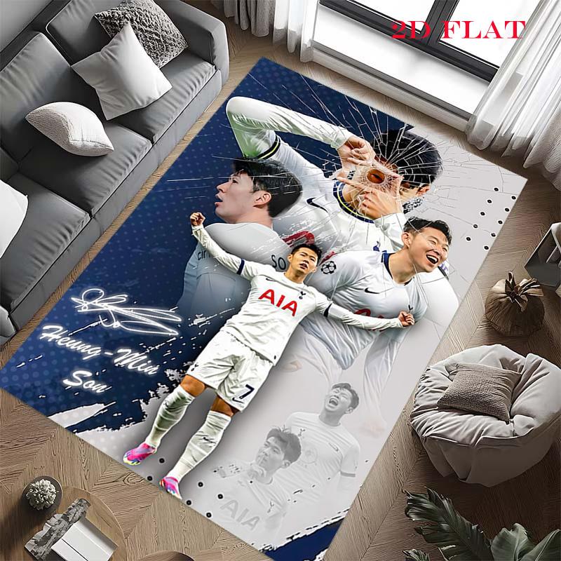 Ковер Tottenham Hotspur для гостиной, спальни, дома, украшение дивана, нескользящий коврик для игр детей