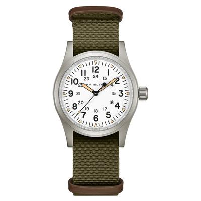 Часы подлинные гарантия Khaki Field механические с ручным заводом H69439411 унисекс импортные [Hamilton] [обычный продукт]