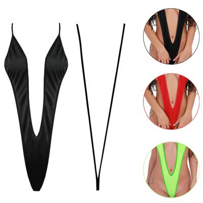 Сексуальное женское цельное микро-стринги, нижнее белье, стринги, боди, бикини