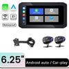 6.25" Motorcycle CarPlay Motorcycle Navigation Screen Dual Bluetooth Wireless CarPlay Android Auto IP65 Waterproof 1200nit