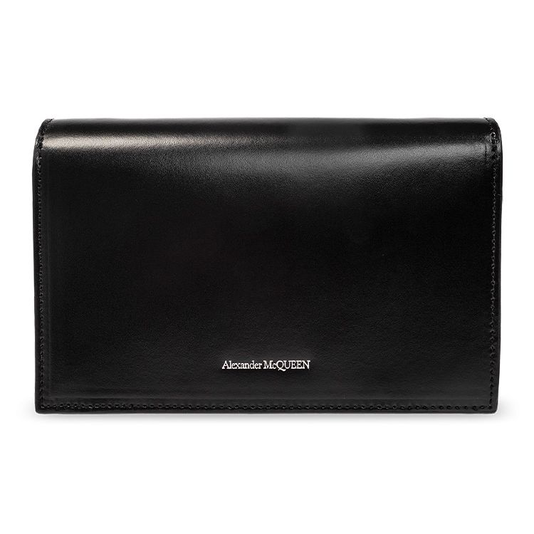 Alexander Mcqueen Маленькая сумка-череп Черная Женские Сумки на плечо 757626-1BLCM-1000