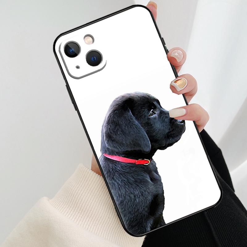Мультяшный чехол для телефона с золотистым ретривером Для iPhone 17 Pro Max 14 13 12 11 15 16 Pro Max mini 15 16 Plus 16e 17 Air Cover