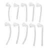Hearing Amplifier Sound Tube Connector Set Silicone Ear Tip Domes Accessory for BTE Hearing