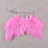 Feather Angel Rhinestone Headband Set Baby Chiffon Flower Headband Hair Accessories Newborn Po Prop Costume