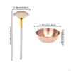 4 Pieces Face Mixing Bowl Set DIY Tools Multipurpose Stainless Steel Facial Bowls for Makeup