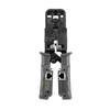 Ratcheting Crimping Tool with LED Tester 4 in 1 Multifunction Wire Crimpers Stripper Cutter Tester, 8P 6P 4P   Line Telephone Wire Crimping UTP