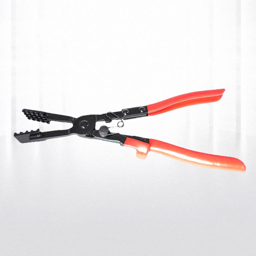 Плоскогубцы для хомутов из металла с текстурированными губками, короткая ручка, удлиненный хомут для ремонта автомобиля, ручные плоскогубцы, инструмент для снятия