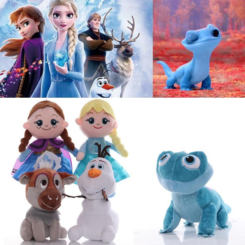 High-quality Short Plush Disney Frozen 2 Stuffed Doll Toy Elsa Anna