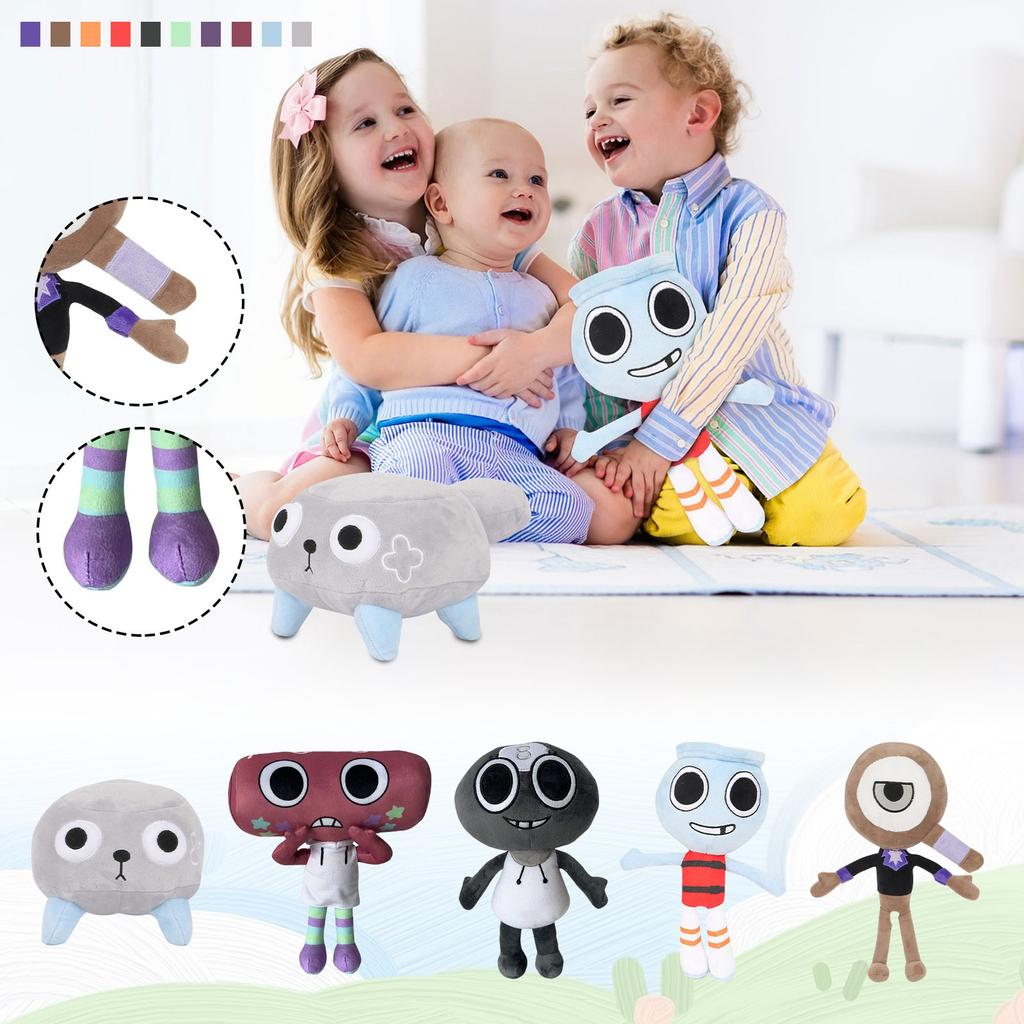 Cute Plush Doll Toy Gift Cartoon  Children's Rag Doll Doll