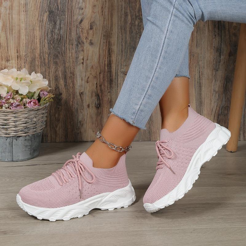 Fashion Solid Color Casual Sneakers Women's Comfortable Tennis Shoes Lightweight Sneakers Women's 2024 New Vulcanized Shoes