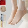 Женские невидимые носки-лодочки, летние тонкие короткие носки из чистого хлопка, нескользящие носки до щиколотки, дышащие, удобные женские носки