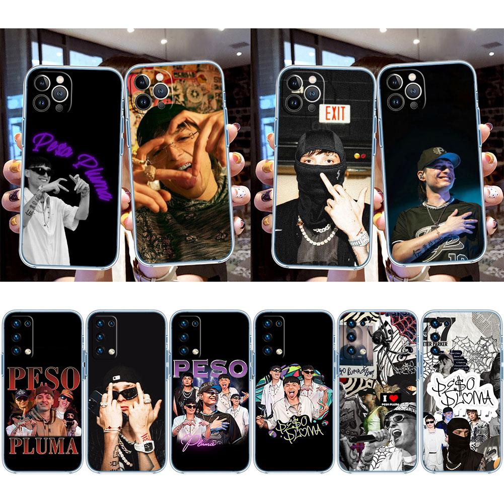 Peso Pluma Transparent Phone Case for Samsung Galaxy A04 A04S A14 A23 A34 A54 M23 M33 M52 M53