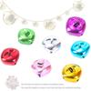 Vibrant Multicolor Iron Christmas Bells For Holiday Crafts Home Decoration Non Toxic Safe Material Kids Friendly