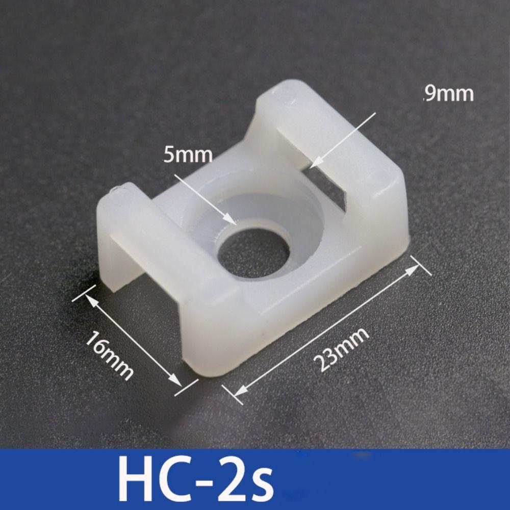 Stent Wire Buddle Plastic Cable Clamp Cable Tie Mounts Holder Fixed Buckle Seat Cable Tie Bracket