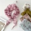 Decorative Simple Texture Silk Scarf Women'S New Style Spring And Autumn Summer Fashion Versatile Headscarf Work Scarf