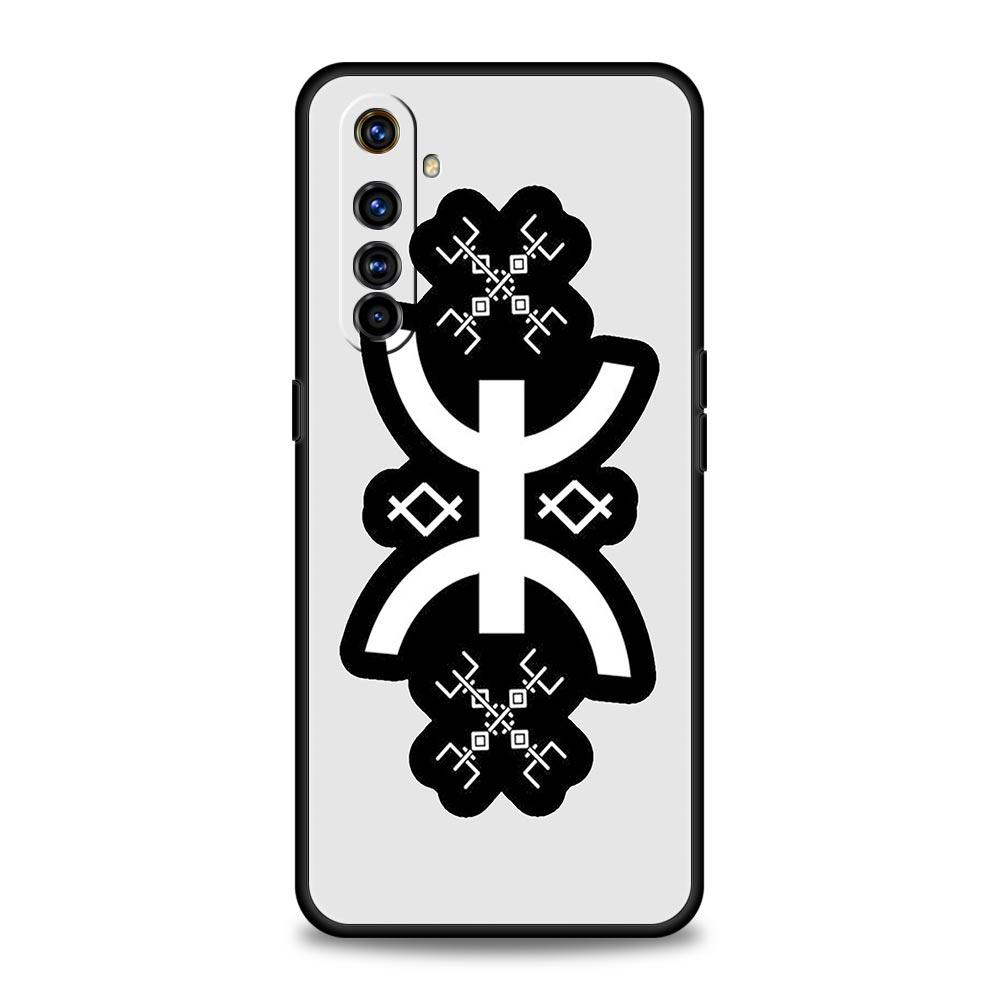 Чехол для телефона для Realme 12 11 10 9 8 5G 7 6 GT5 GT3 GT2 Pro Plus C21 C11 C25 C35 для GT Neo 2 3 3T 5 Чехол флаг амазигов