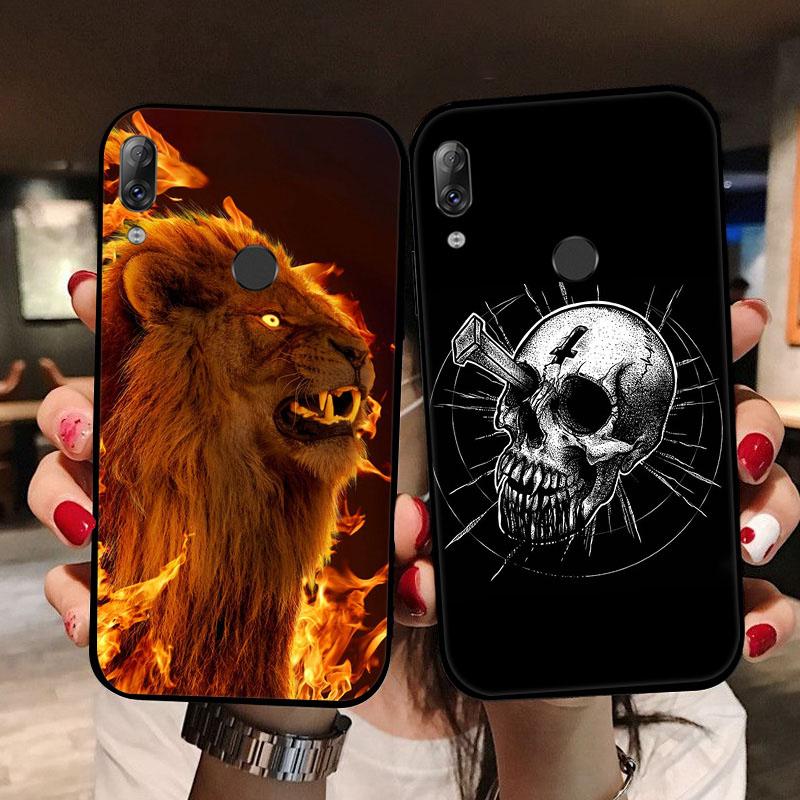 For Lenovo K5 Pro Case Flower Painted Silicone Cases For Lenovo S5 K520 / K5 Play / K5Pro L38041 Phone TPU Cover Fundas K5Play