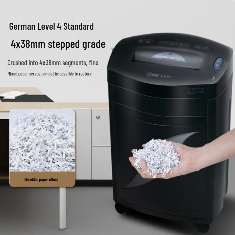 Comet Heavy-Duty 18-Sheet Commercial Paper Shredder CN plug (adapter included)