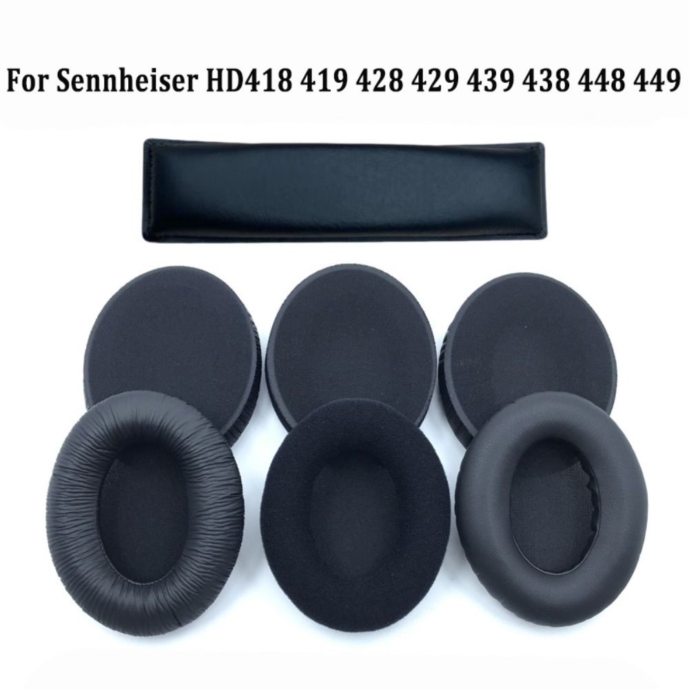 Soft Ear Pads Earpads for Sennheiser HD418 419 428 429 439 438 448 449 Headphone Accessories