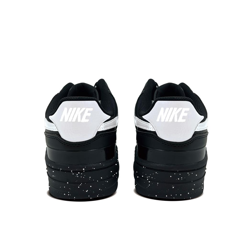 Nike Gamma Force Snow Foam Synthetic Leather Abrasion Resistant Low top Skateboard Shoes Women's Black HQ1674-001(team-)