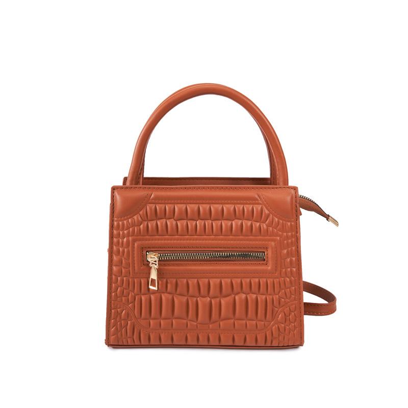 Сумка через плечо Новая дофаминовая однотонная модная однотонная сумочка нишевой текстуры сумка-мессенджер маленькая квадратная сумка