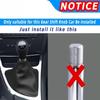 5/6 Speed Manual Transmission Leather Gaiter Boot Cover Car Gear Shift Knob For BMW 1 Series E81 E82 E87 E88 2003-2013 Interior