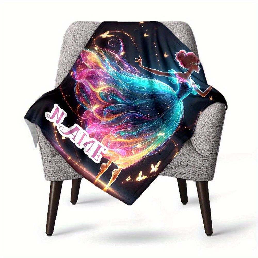 Magical Ballerina Home Blankets Soft Lightweight Allseason Multipurpose Blanket For Picnics Sofas Offices Bed Living Room Perfect Gift For Birthdays