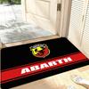 Doormat A-Abarth Flannel Floor Mat Indoor Foot Rug Fluffy Bedside Mats Kitchen Corridor Car Boot Carpet Ideal for Balcony Decor