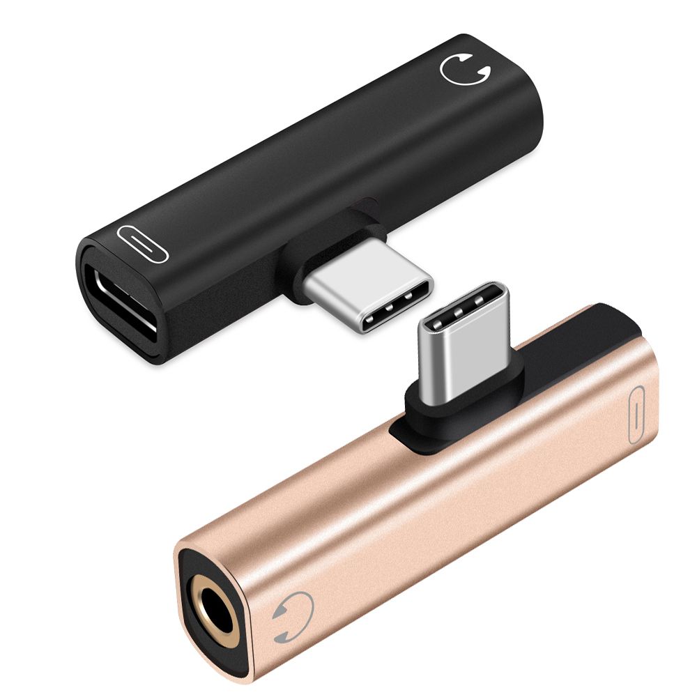 Universal USB C Cable Connector Audio Convertor AUX Splitter Type-C To 3.5mm Adapter Headphone Jack