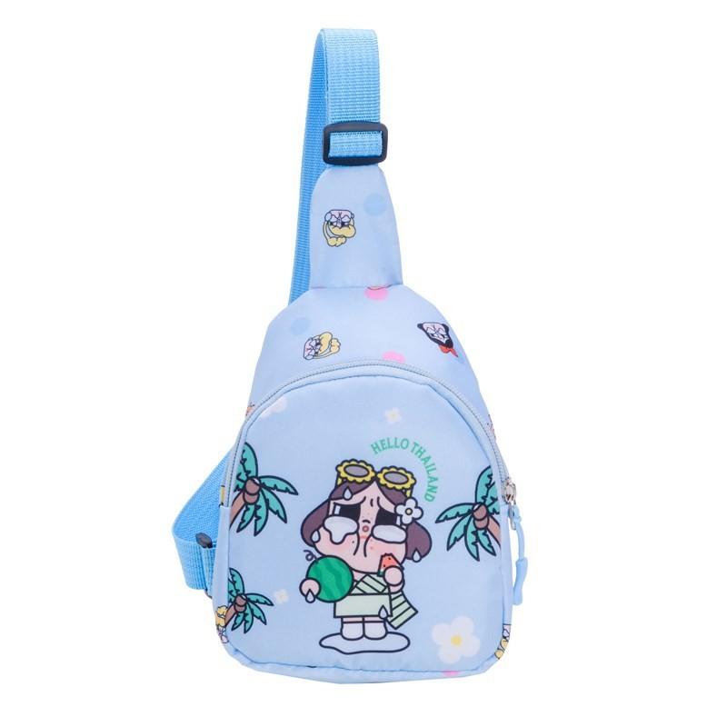 Сумка через плечо Crybaby с одним узором для детей, дышащая, легкая