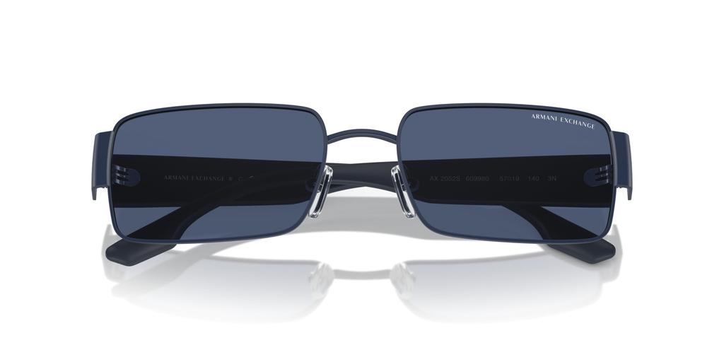 Солнцезащитные очки AX2052S MATTE BLUE 57 [Armani Exchange] Мужские