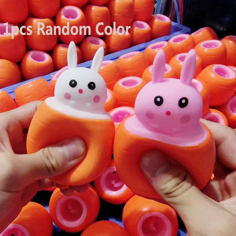 Funny Pop-Up Slow Rebound Squishy Cheese Mouse Cup Hand Antistress Reliever Squirrel Cup Toys for Children Adults