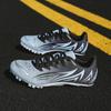 New Track Field Shoes for Men Lightweight Comfortable Professional Running Shoes Breathable Shock-absorbing Nail Shoes for Men