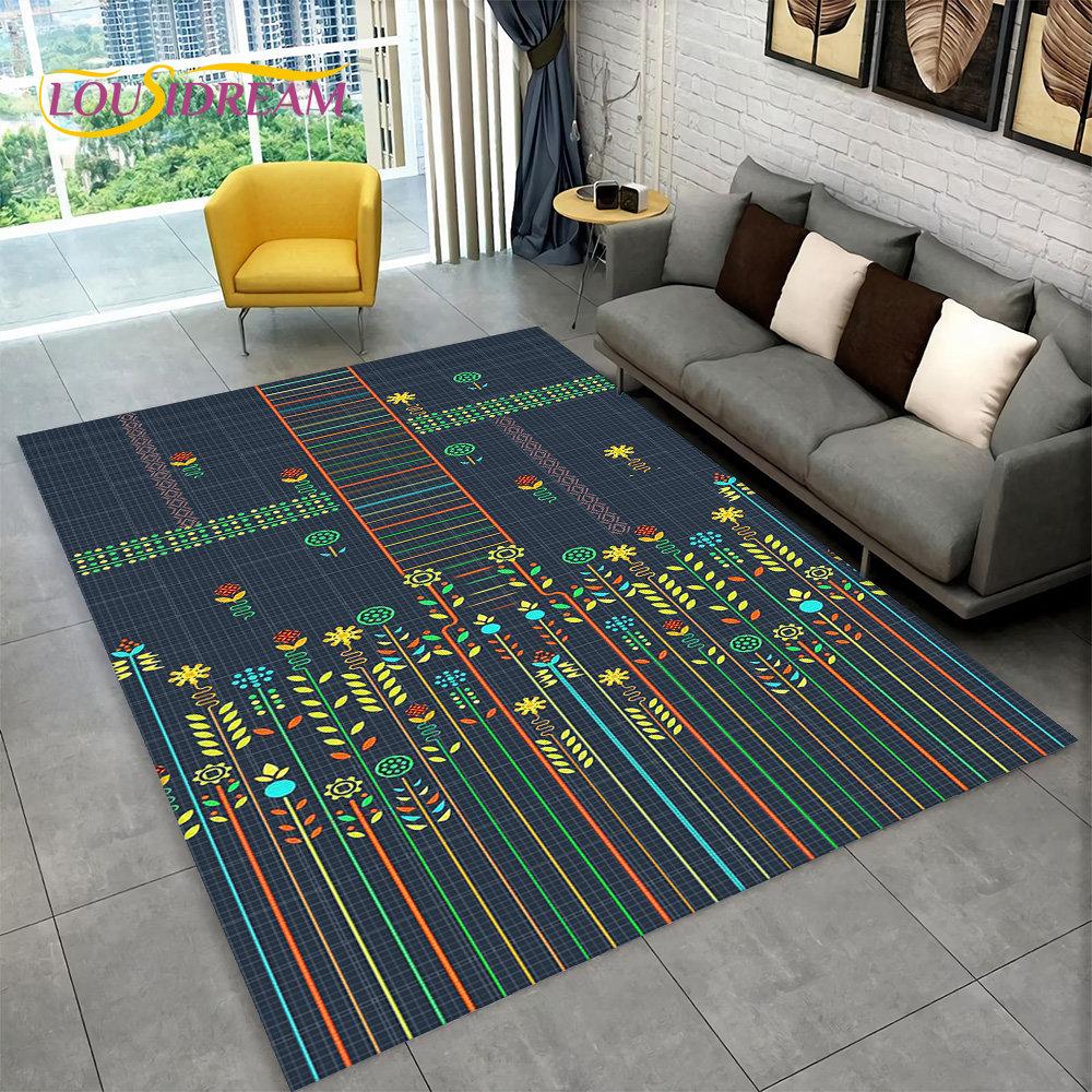 3D Nordic Luxury Flower Floral Area Rug Large, ковер для дома, гостиной, спальни, дивана, коврика для двери, декора, детские нескользящие коврики