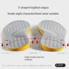 Size 32-45 Corrected Insole for Men and Women, with A Flat Arched Foot That Is Suitable for X-shaped Leg and Foot Inversion Insoles
