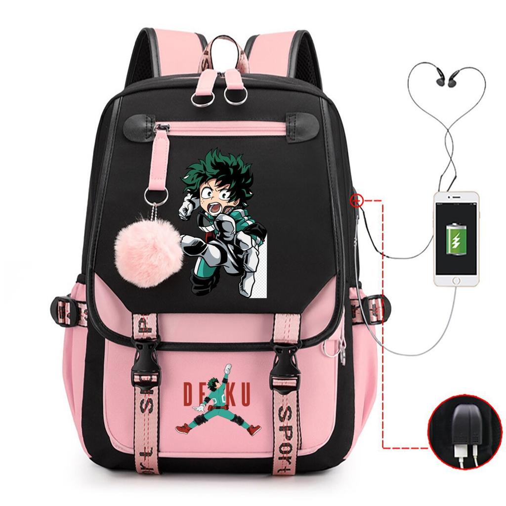 Подростковый тренд анимационный школьный рюкзак корейская версия рюкзак мужской новый контрастный цвет простой ученик средней школы рюкзак