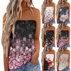 Women's Summer Sexy Tube Top Off Shoulder Sleeveless Tops Strapless Beach Vest Bandeau Shirt Backless Sexy Tops