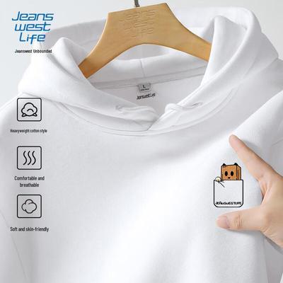 JEANSWEST LIFE Мужской вязаный повседневный худи