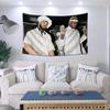 1 шт. Знаменитый Шеф-повар Дуэт Мем Кухня Хип-Хоп Гобелен Полиэстер 2D Плоская Печать для Спальни Комнаты в Общежитии Декор Стены Крутой Подарок
