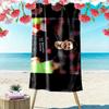 Bayer Leverkusen Ibrahim Maza Print Beach Towel, Large Soft Quick Dry Towel for Beach Camping Swimming