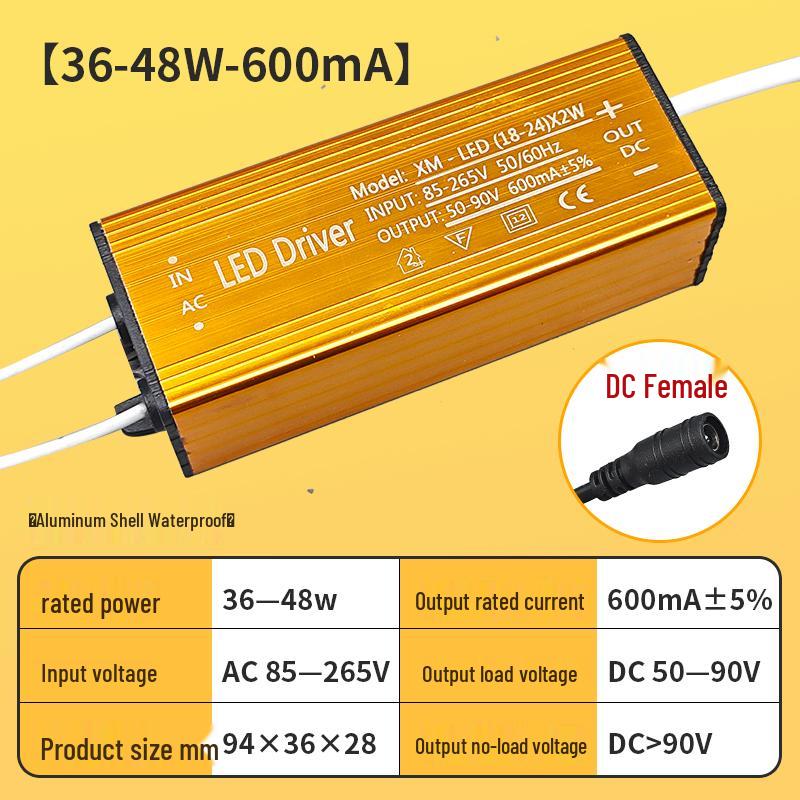 Светодиодный интегрированный водонепроницаемый блок питания и контроллер-выпрямитель для освещения кухни, ванной комнаты и туалета