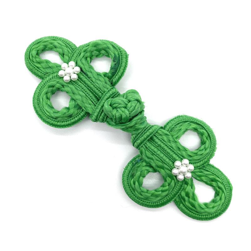 1 шт. Китайский узел в китайском стиле с цветком сливы, сделай сам, аксессуары для одежды ханьфу, ручная работа, пуговица для ципао, жемчуг