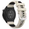 Ремешок для часов 22 мм для Garmin Forerunner 265/Honor Watch GS 3i, силиконовый двухцветный ремешок с крестообразным рисунком для замены